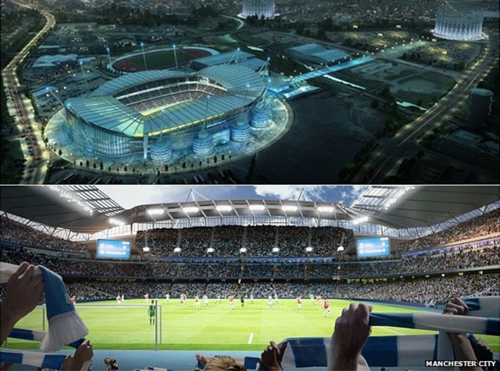 Manchester City's Etihad Stadium Expansion Approved - New Man City Stadium , HD Wallpaper & Backgrounds
