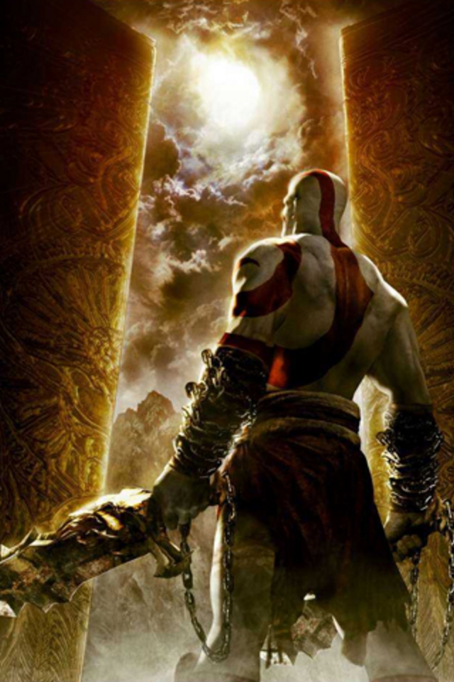 Iphone 4/4s - God Of War Wallpaper Iphone , HD Wallpaper & Backgrounds