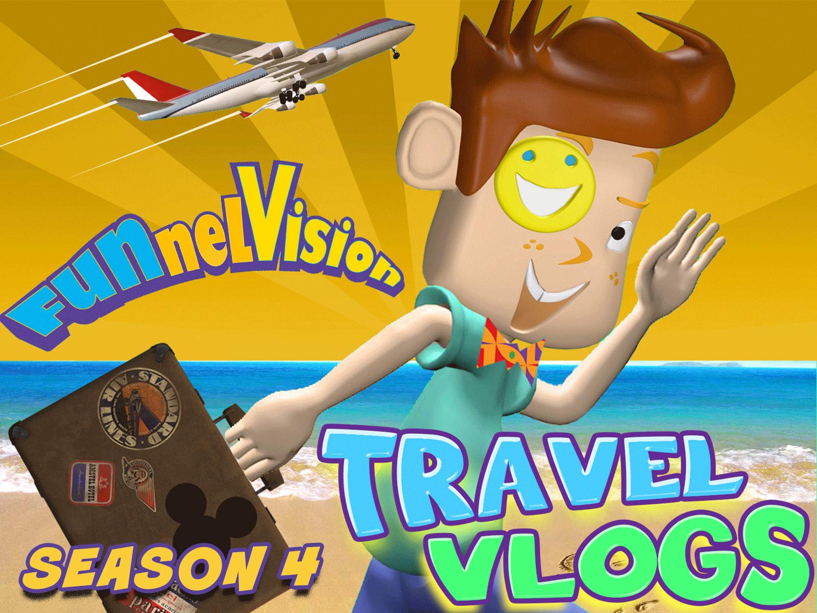 Travel Vlogs - Cartoon , HD Wallpaper & Backgrounds