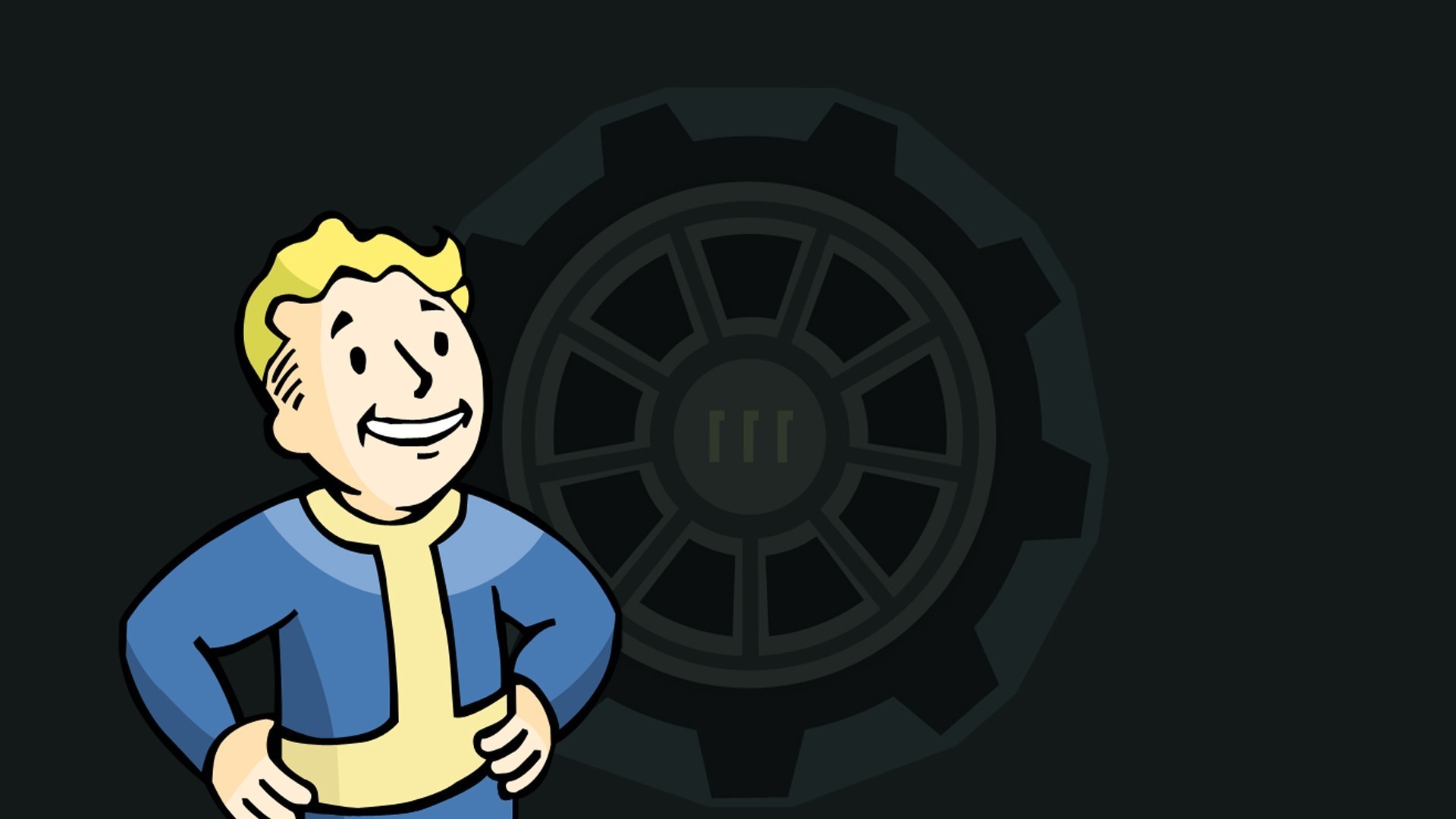 Fallout 4 Video Games Vault 111 Vault Boy Fallout Bethesda - Fallout 3 , HD Wallpaper & Backgrounds