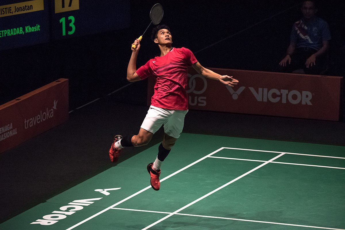 Atlet Jonatan Christie Bulutangkis Indonesia , HD Wallpaper & Backgrounds