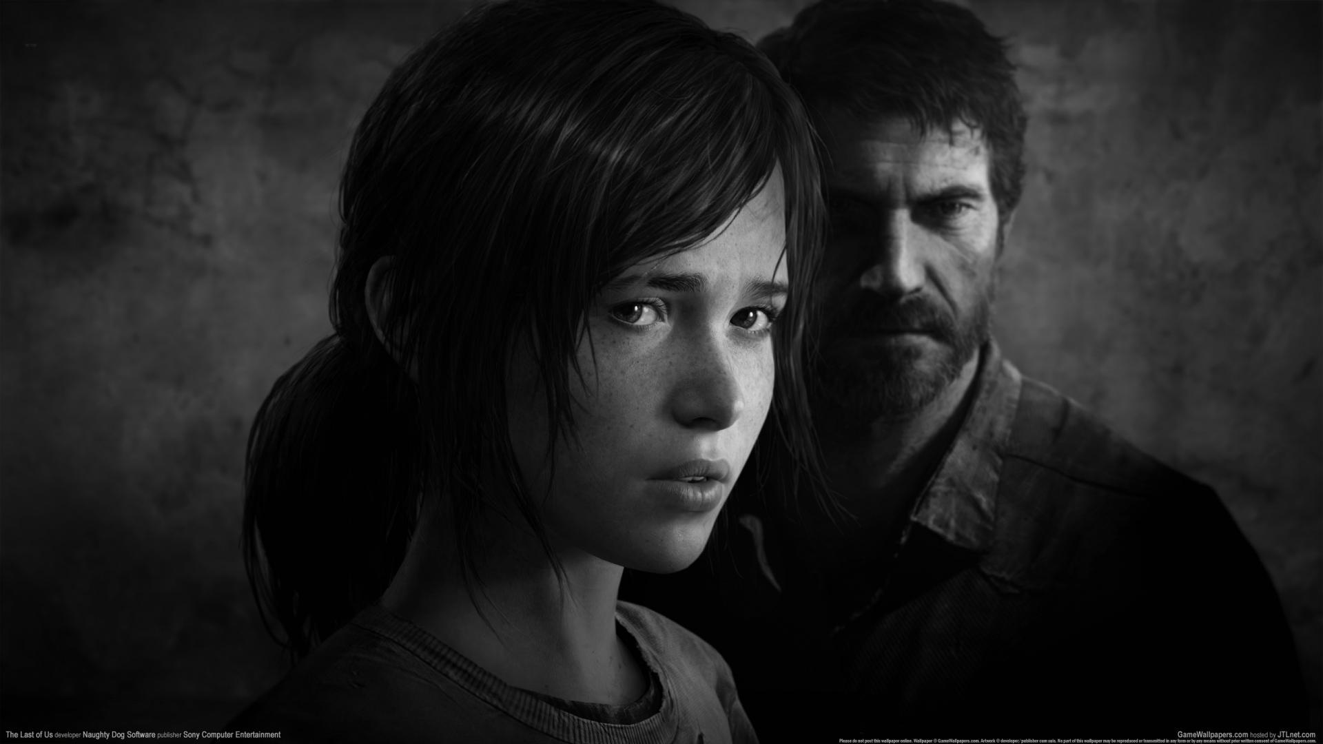 The Last Of Us Joel Ellie 1080p Hd Wallpaper Background - Last Of Us Ellie And Joel , HD Wallpaper & Backgrounds