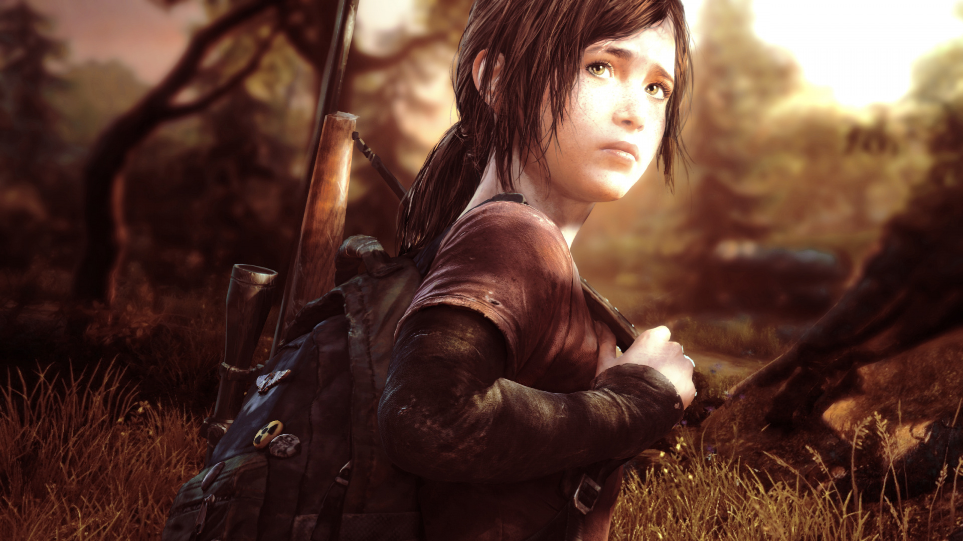 Wallpaper Ellie, Video Game, The Last Of Us - Last Of Us Ellie , HD Wallpaper & Backgrounds