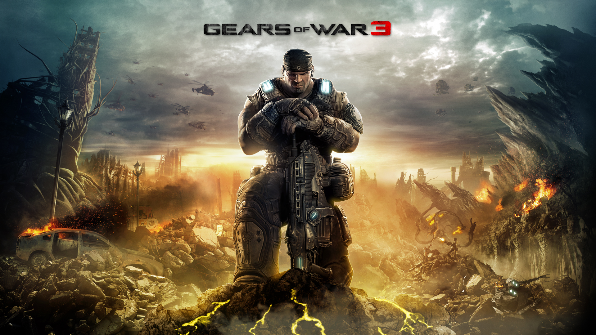 Gears Of War 3 Wallpaper - Gears Of War 3 Cover , HD Wallpaper & Backgrounds