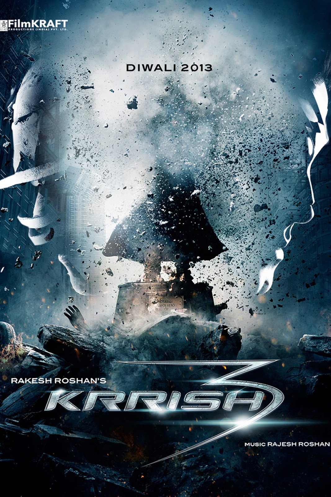 This Movie Is Directed And Produced By Rakesh Roshan - Krrish 3 Background Png , HD Wallpaper & Backgrounds