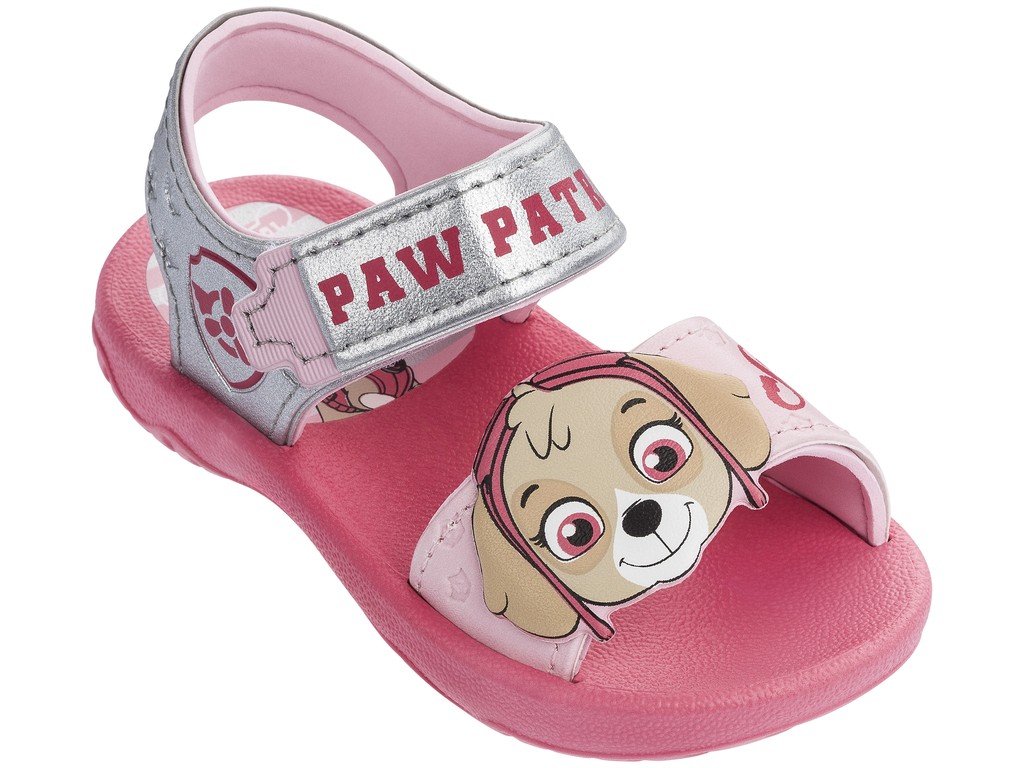 Zaxy ילדים // Patrulha Canina Pink / Silver - Sandal , HD Wallpaper & Backgrounds