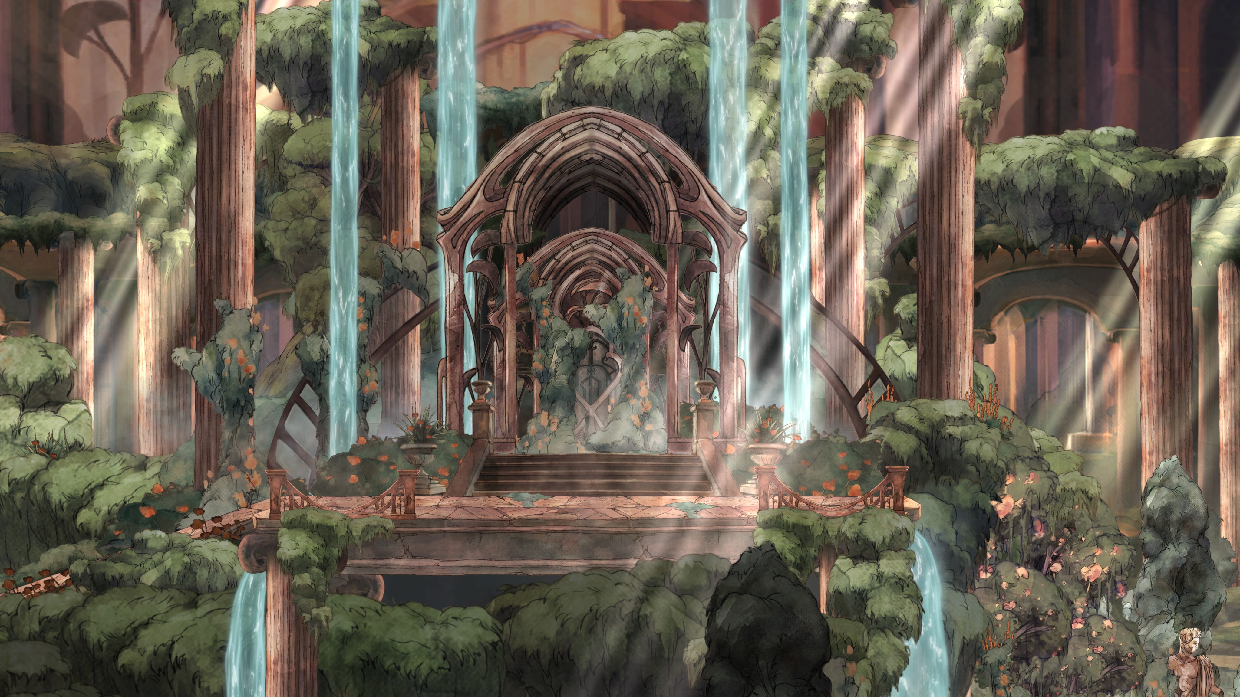 Child Of Light Castle , HD Wallpaper & Backgrounds