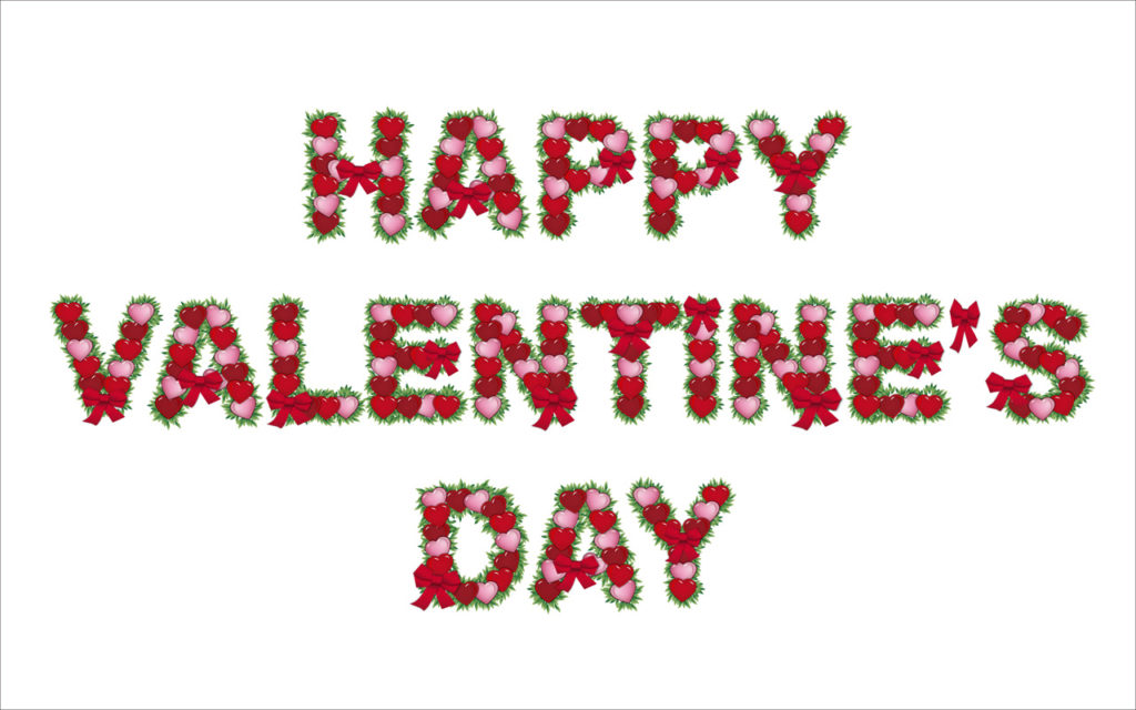 Happy Valentine Day Wallpaper - Say Happy Valentine's Day , HD Wallpaper & Backgrounds