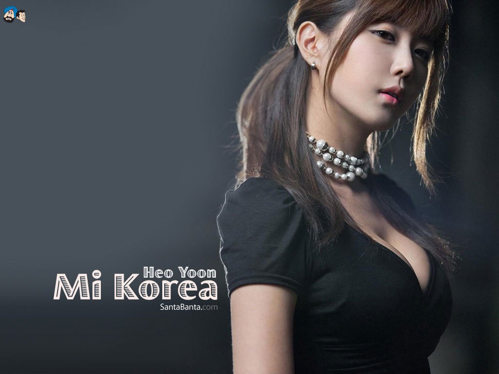 Hd Wallpapers Of Hot Babes Hollywood Actress I Beautiful - Heo Yun Mi 4k , HD Wallpaper & Backgrounds