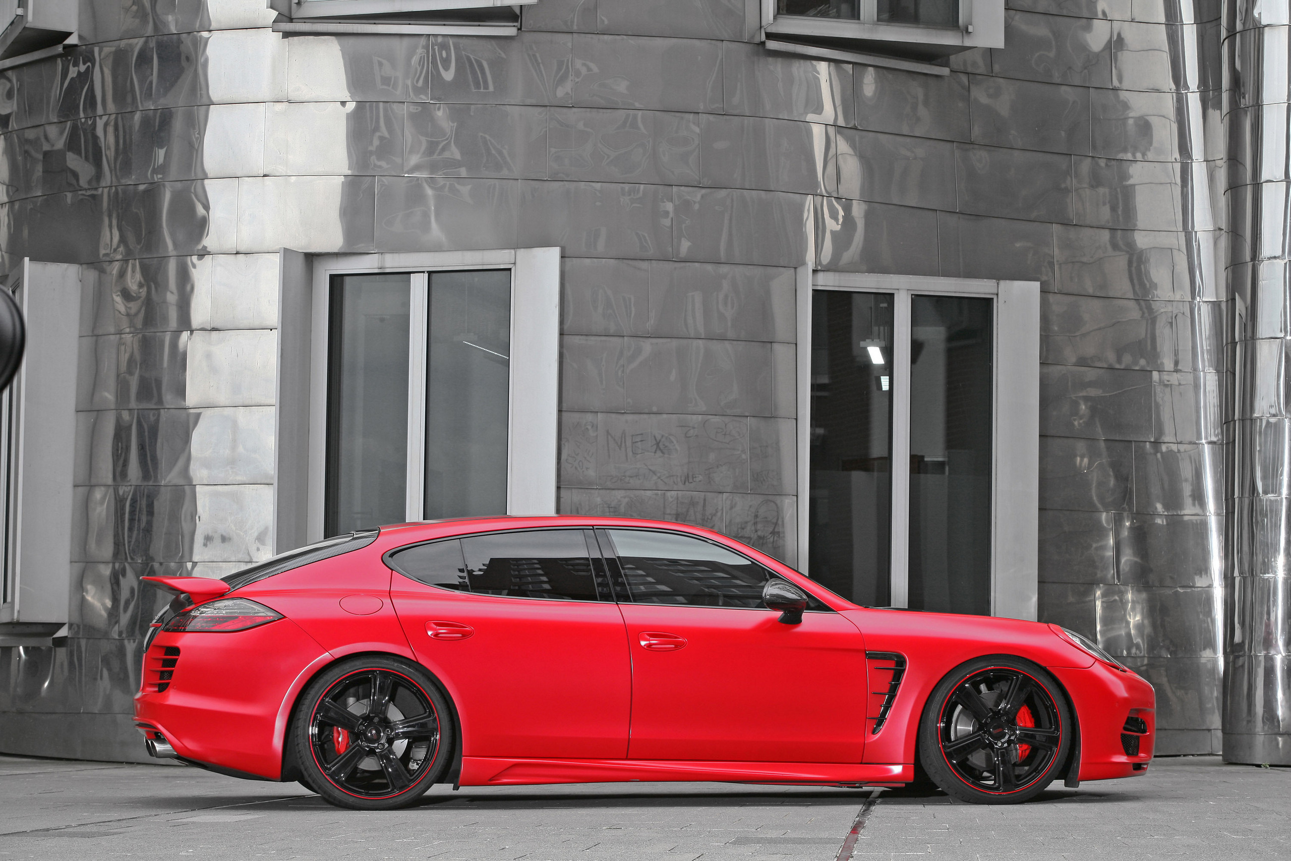 Porsche Panamera 2012 Red , HD Wallpaper & Backgrounds