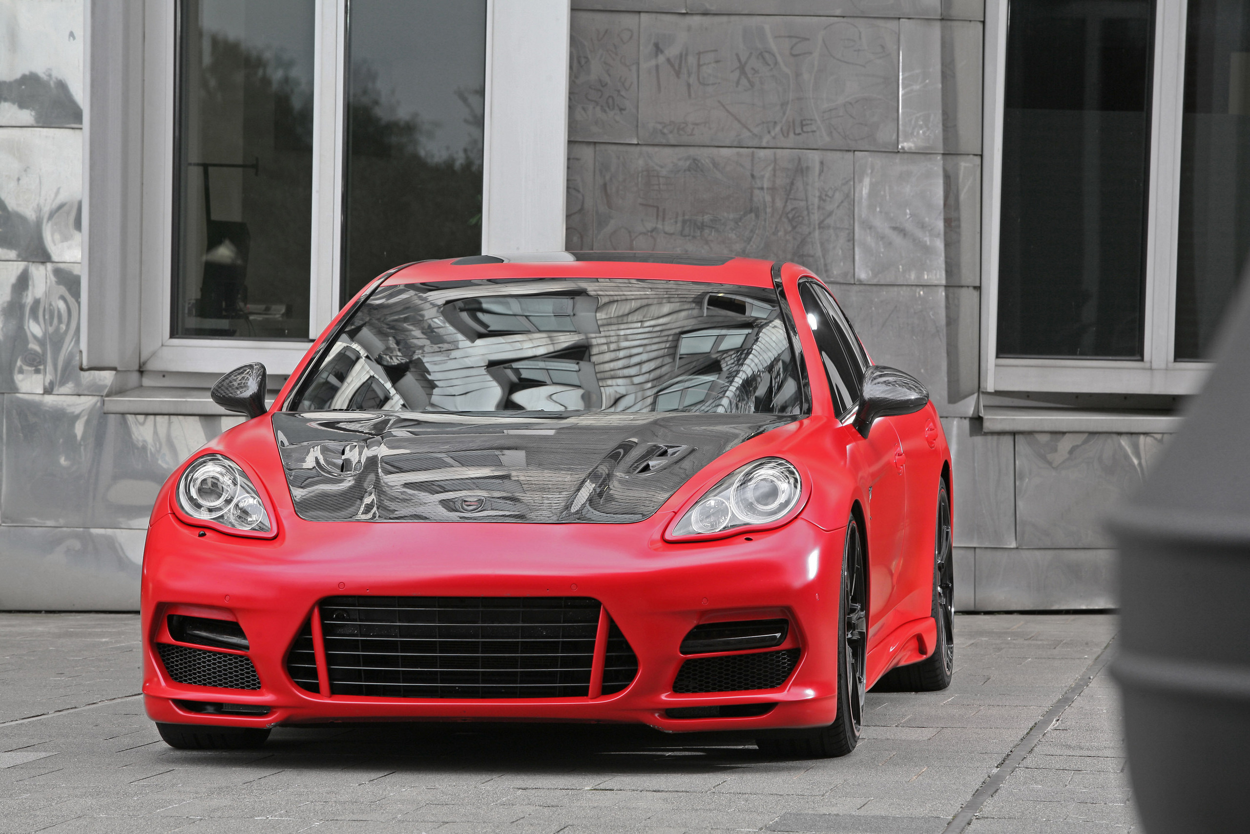 Porsche Panamera Carbon Hood , HD Wallpaper & Backgrounds