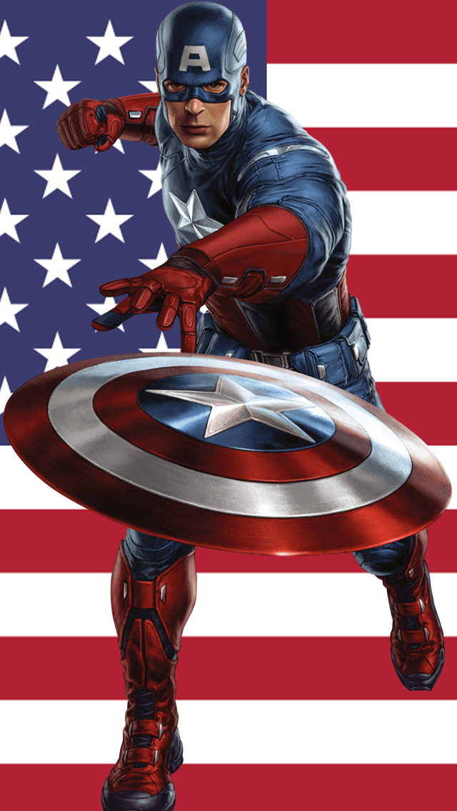 Capitão América - Vingadores Capitão America Desenho , HD Wallpaper & Backgrounds