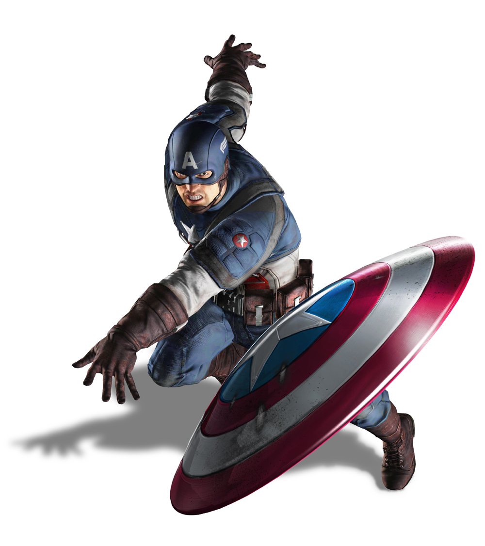 Captain America - Captain America Shield Attack , HD Wallpaper & Backgrounds