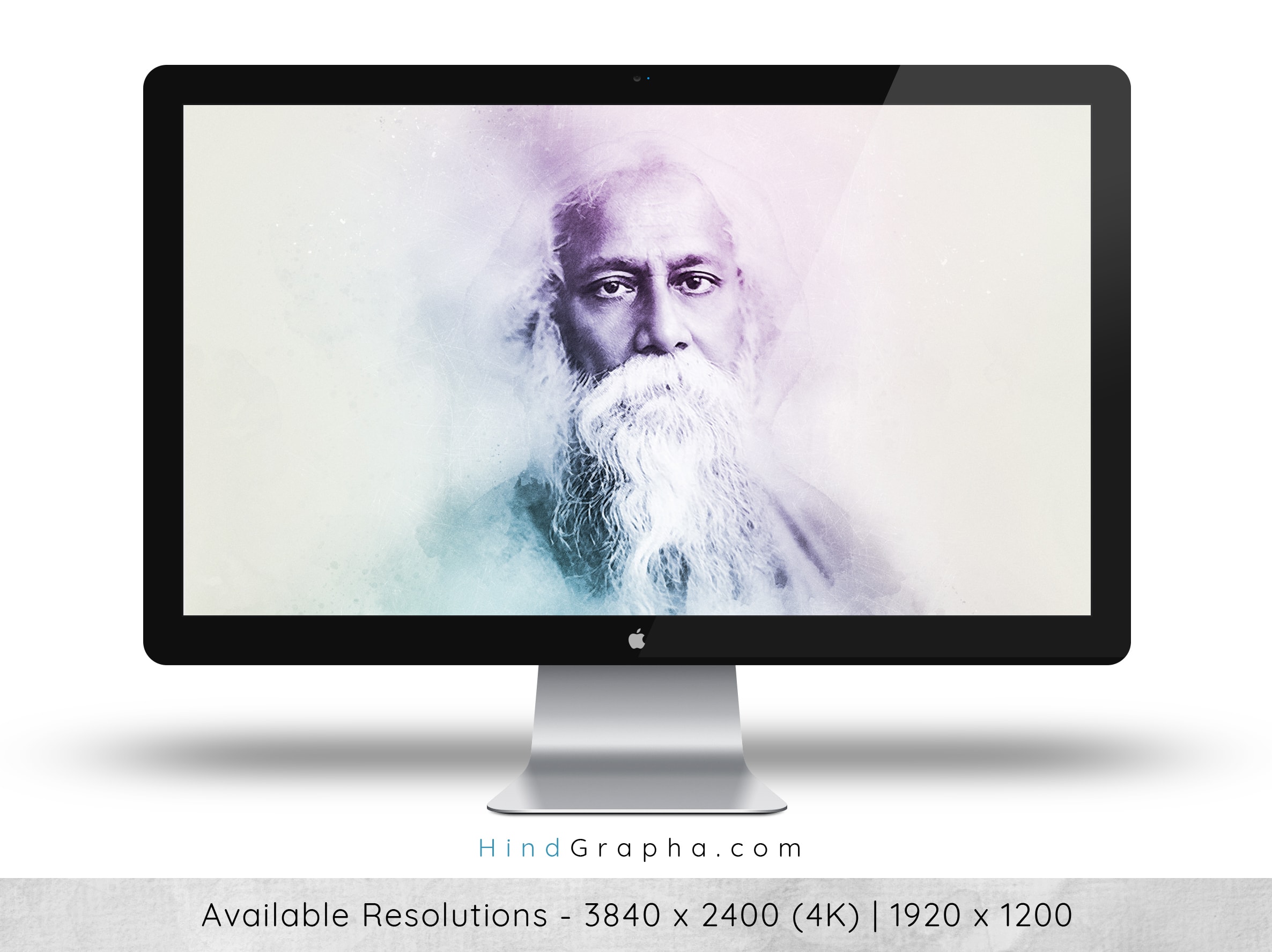Rabindranath Tagore 4k Hd Wallpaper - Rabindranath Tagore Hd , HD Wallpaper & Backgrounds