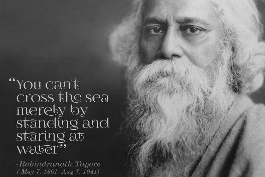 Rabindranath Tagore Birthday - Rabindranath Tagore , HD Wallpaper & Backgrounds