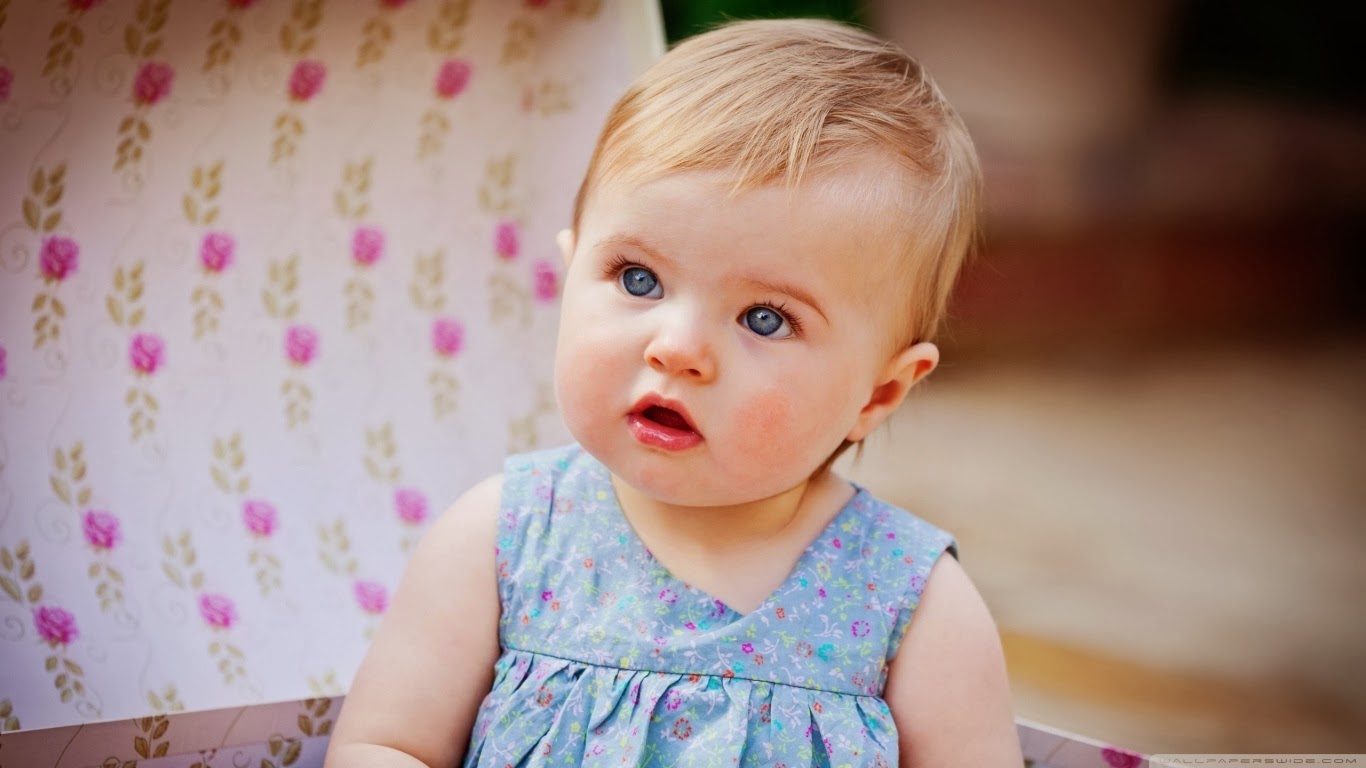 Man Is Immortal - Cute Baby Girl Blue Eyes , HD Wallpaper & Backgrounds