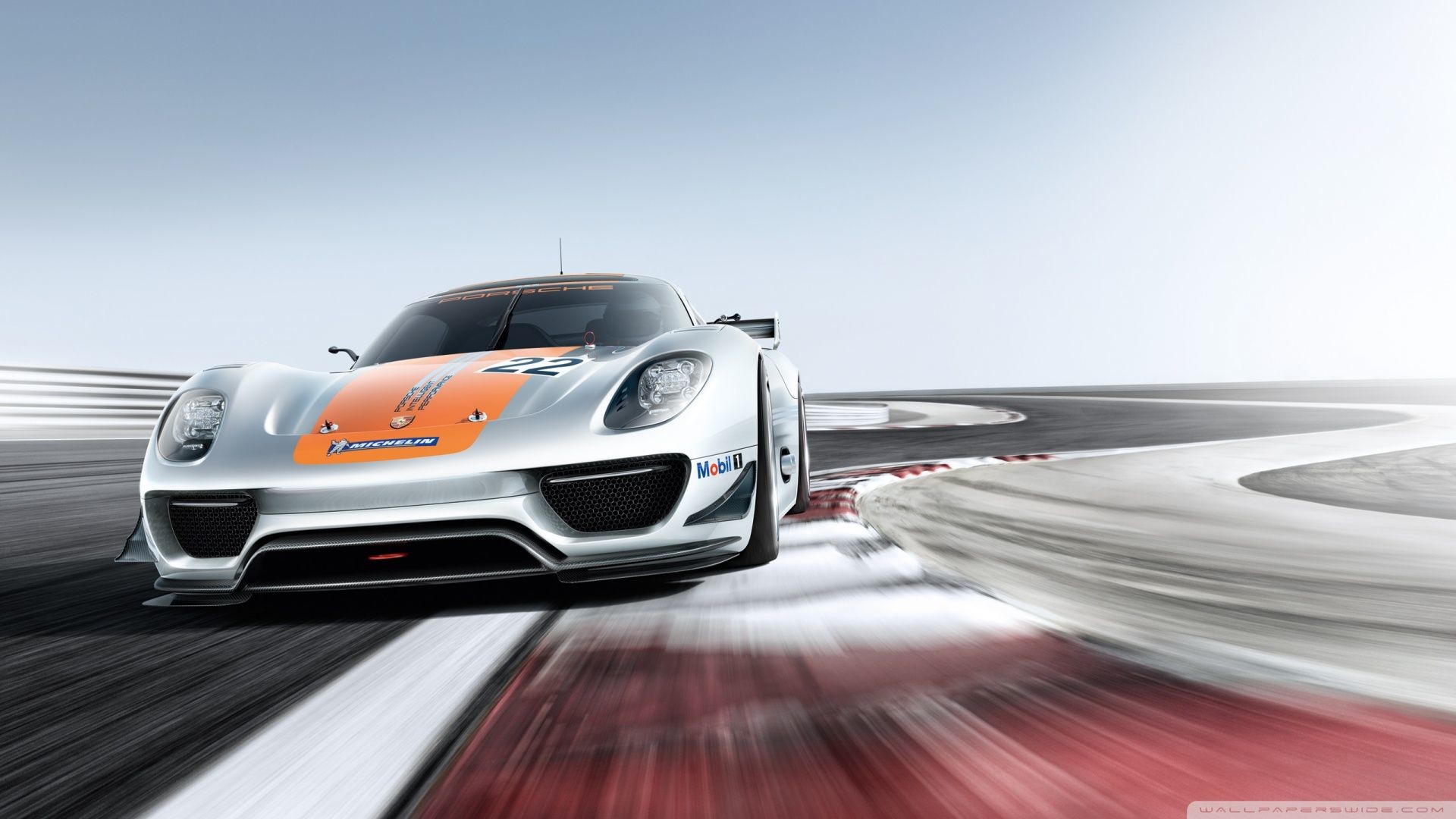 Glass Spheres On The Race Track Wallpaper - Porsche 918 Rsr Concept , HD Wallpaper & Backgrounds