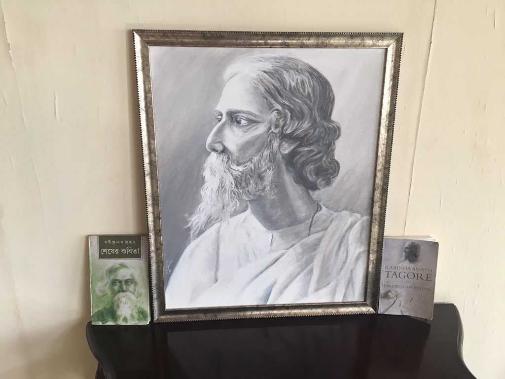 This Was The House Of Gurudev Rabindranath Tagore After - Sketch , HD Wallpaper & Backgrounds