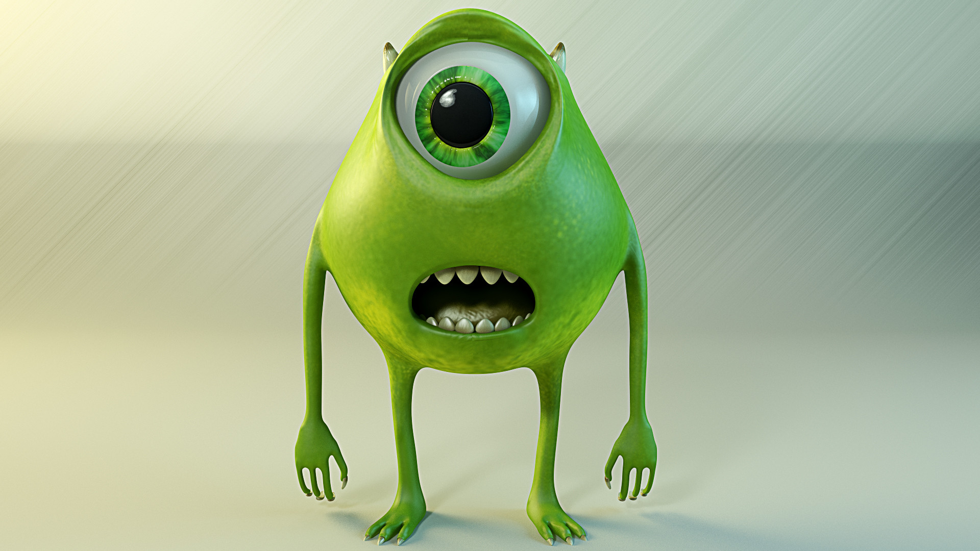 Mike Wazowski Monstros S/a - Tree Frog , HD Wallpaper & Backgrounds