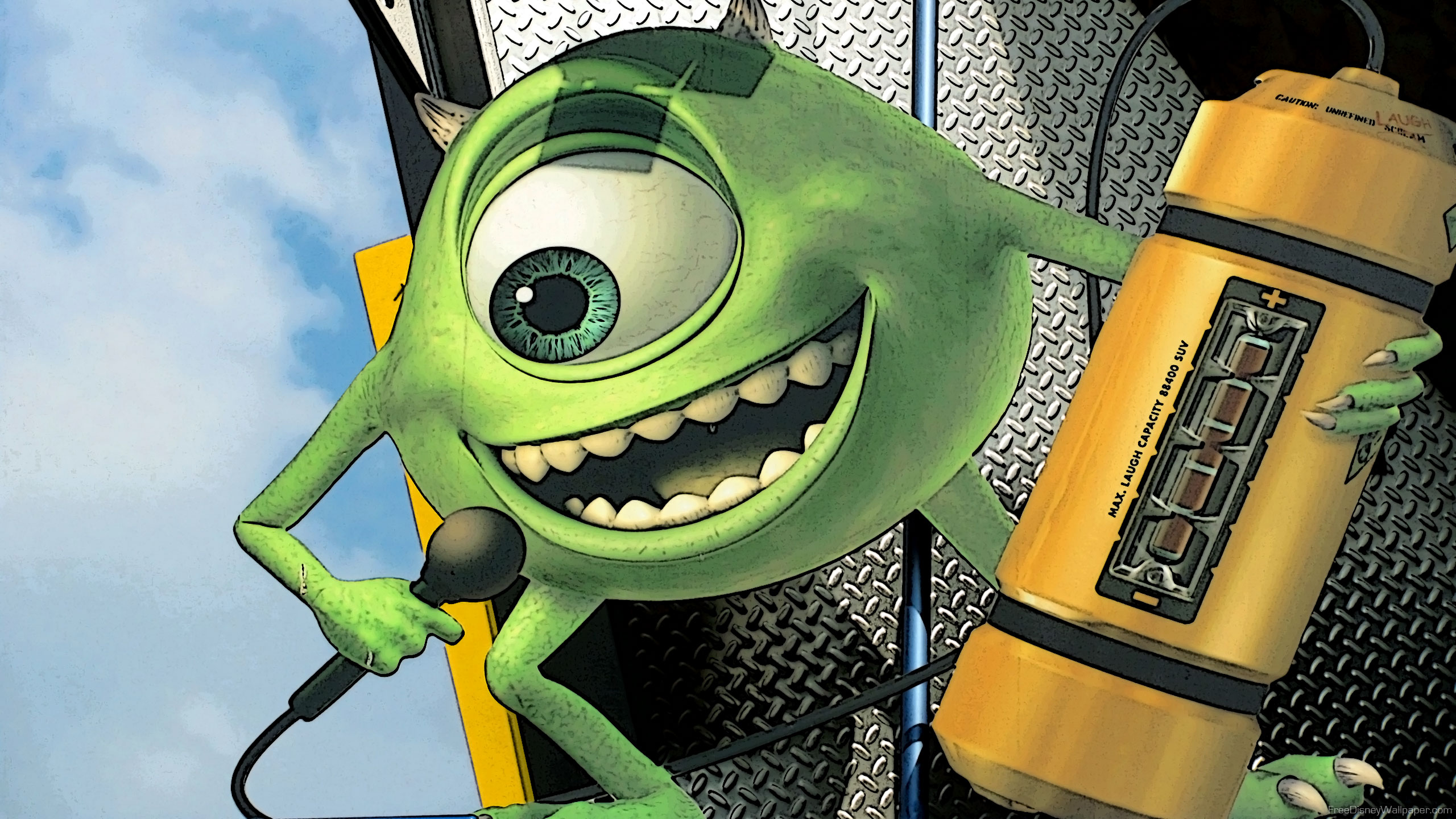 Monsters Inc - Monsters, Inc. Laugh Floor , HD Wallpaper & Backgrounds