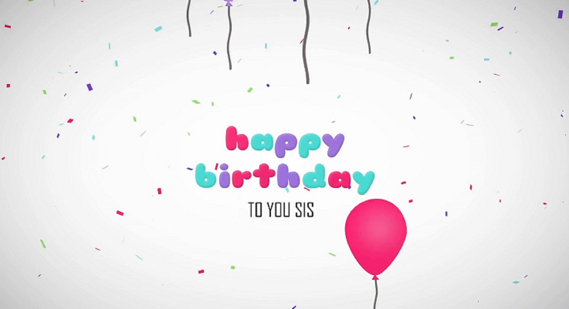 1080p Happy Birthday Hd , HD Wallpaper & Backgrounds