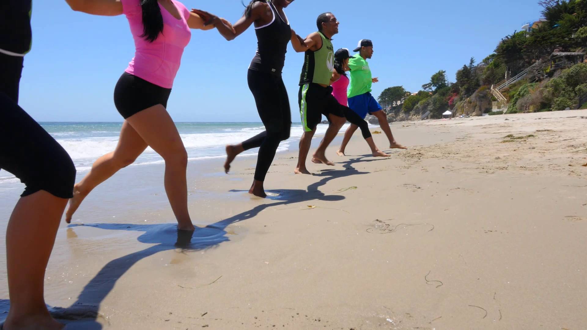 Beach Work Out , HD Wallpaper & Backgrounds