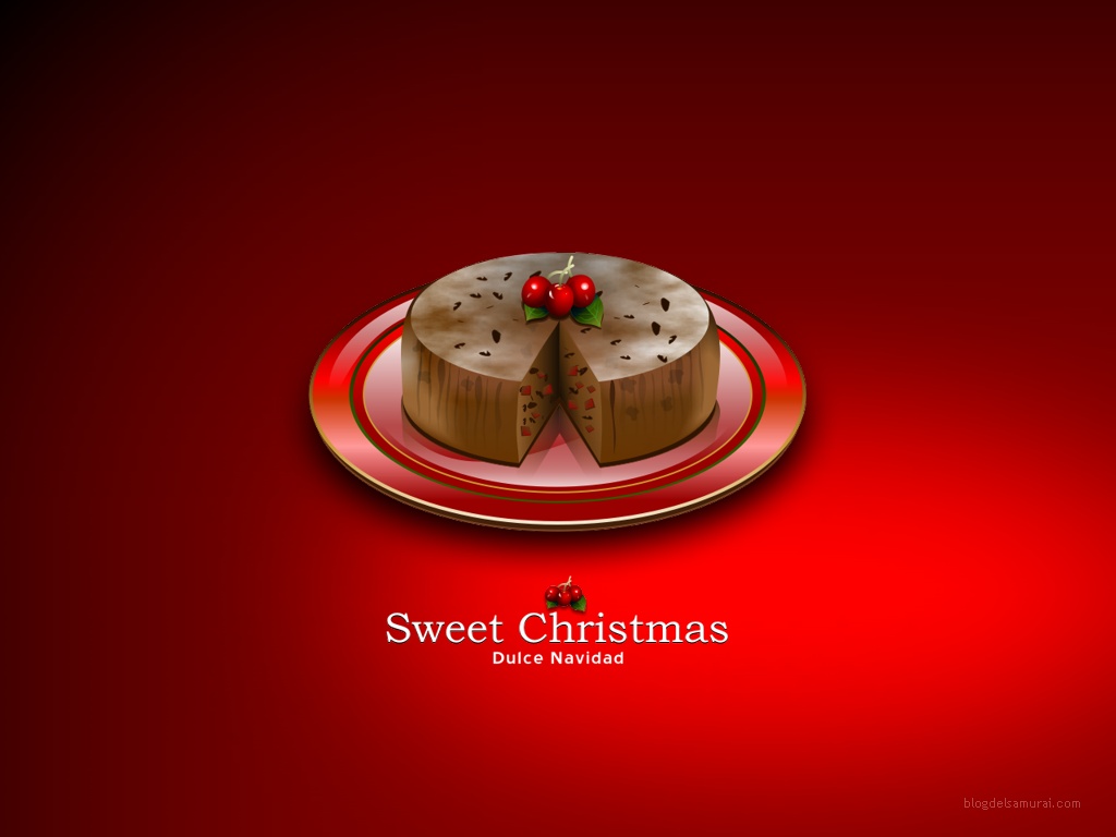Free Wallpapers Christmas Cake , HD Wallpaper & Backgrounds