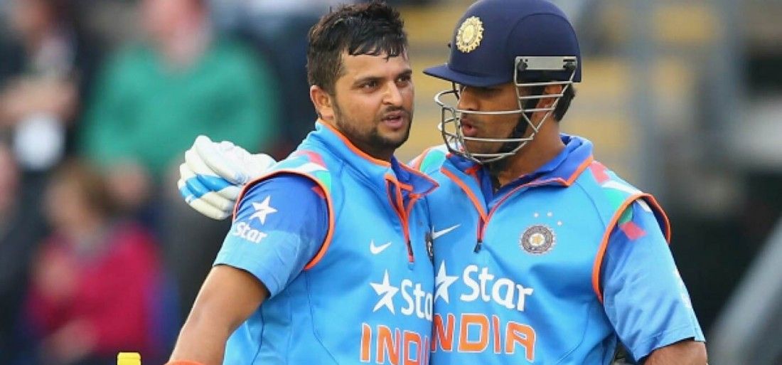 At An Age When Most Of Us Were Probably Busy Eating - Suresh Raina And Ms Dhoni , HD Wallpaper & Backgrounds