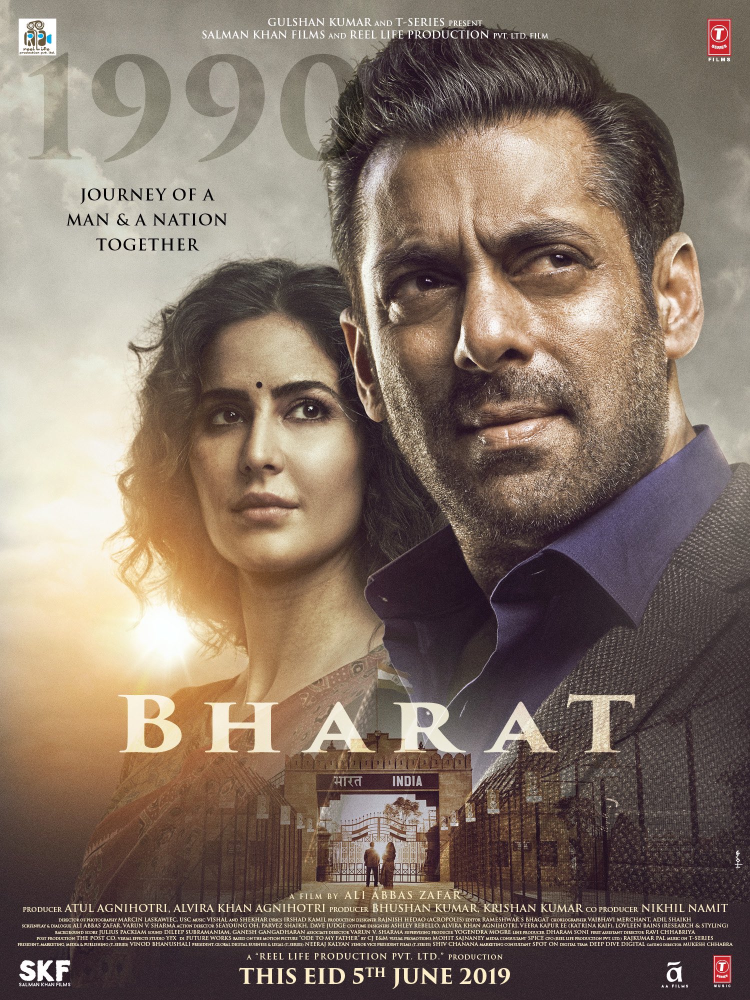 Poster - Bharat - Bharat Poster Salman Khan , HD Wallpaper & Backgrounds