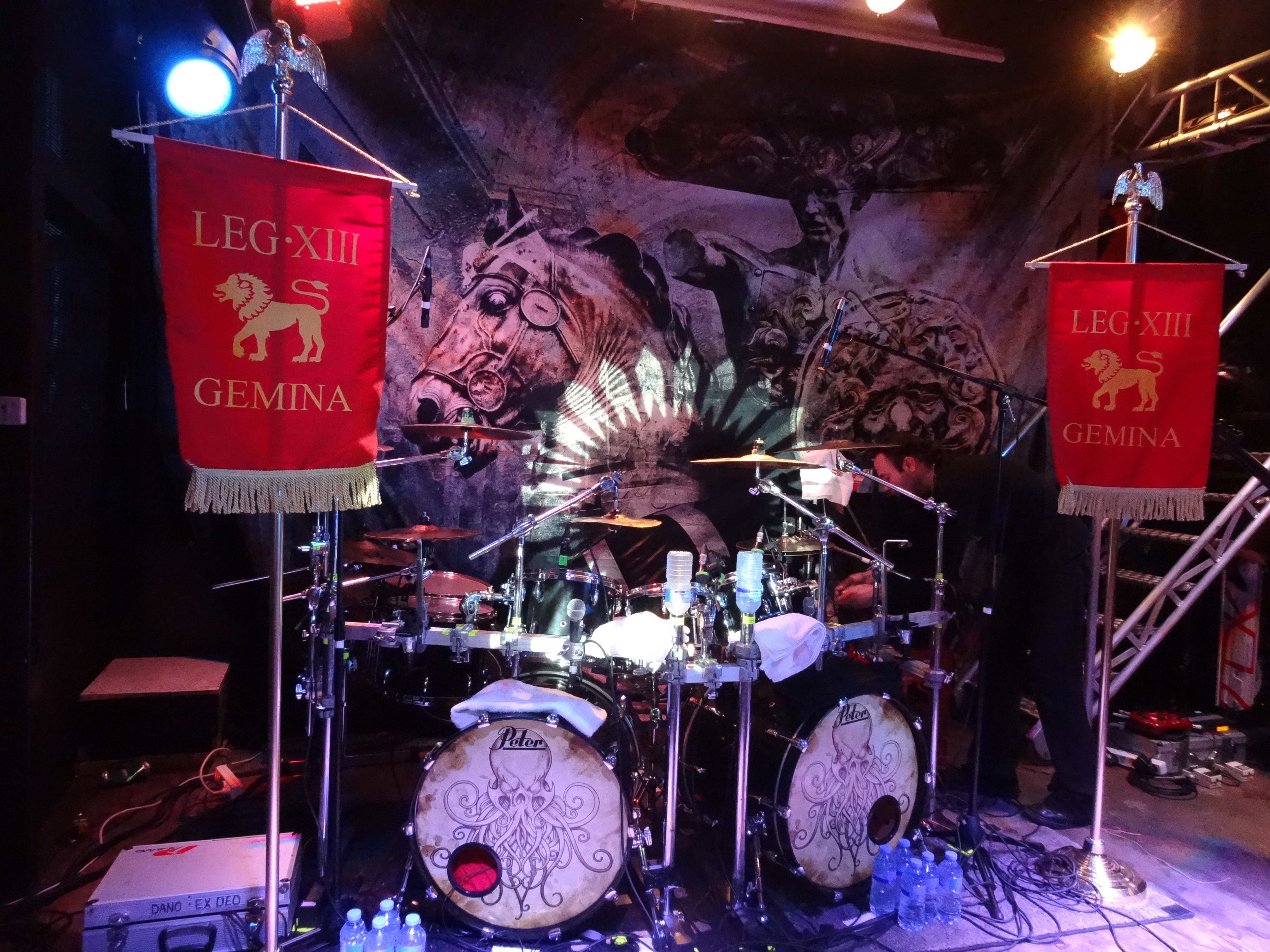 Alestorm, Ex Deo And Lagerstein At St Des Seins, Toulouse, - Alestorm Drummer , HD Wallpaper & Backgrounds