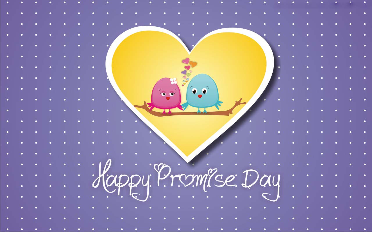 Happy Promise Day Hd Wallpapers Images Download Free - Happy Promise Day Image 2018 , HD Wallpaper & Backgrounds