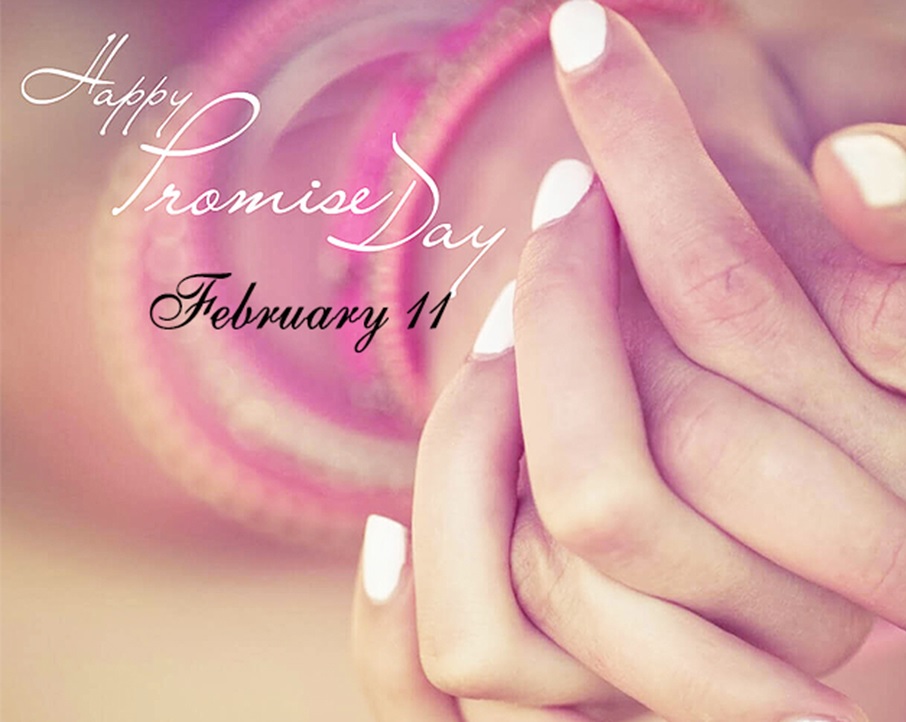 Happy Promise Day Hd Images - 11 Feb Promise Day , HD Wallpaper & Backgrounds