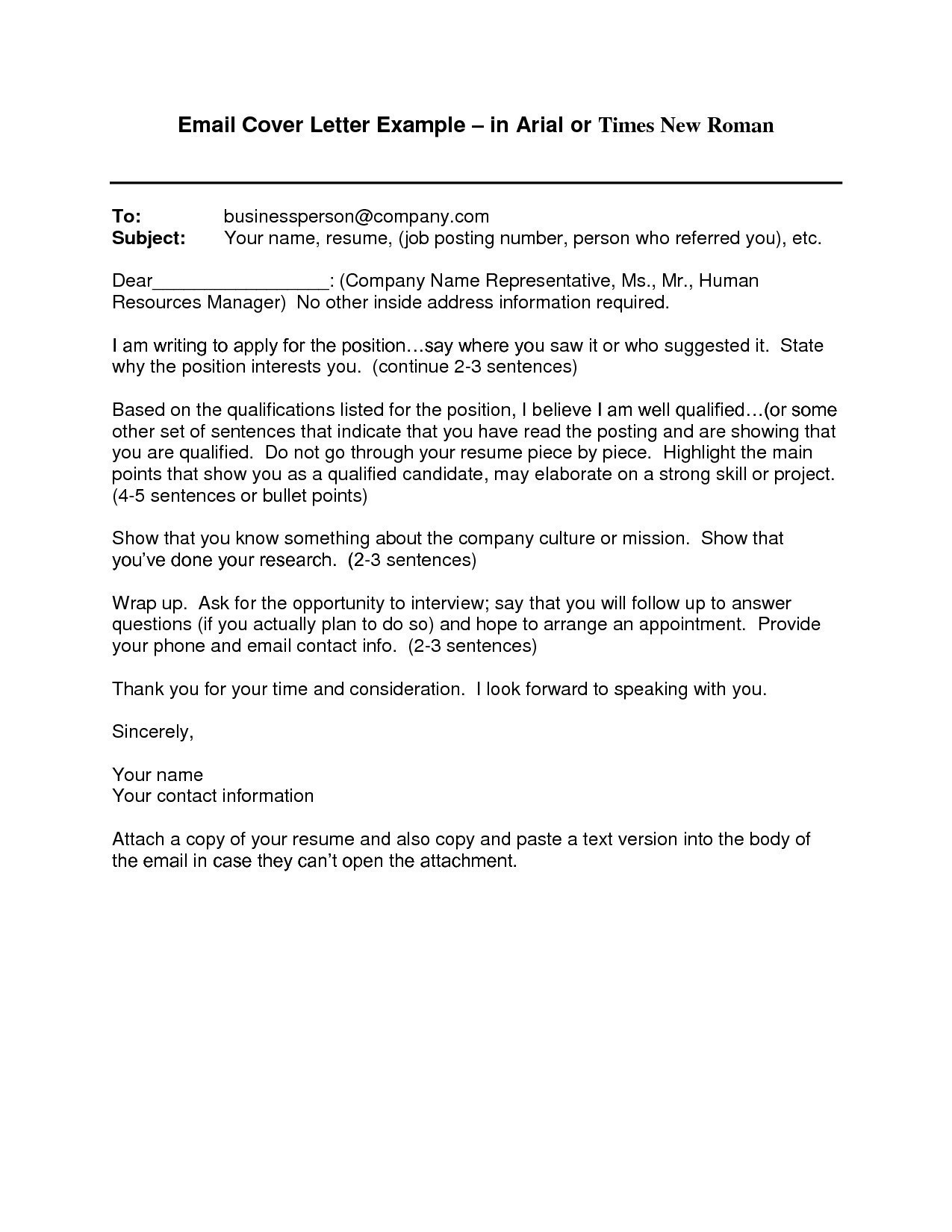 Cover Letter Business  Plan  200 Cover Letter Samples