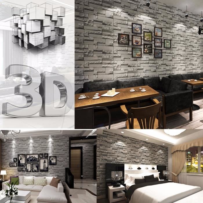 Avoir Images 53x10m 3d Brique Papier Peint Fond Mur Wallpaper Pr 3d Wallpaper dernière par