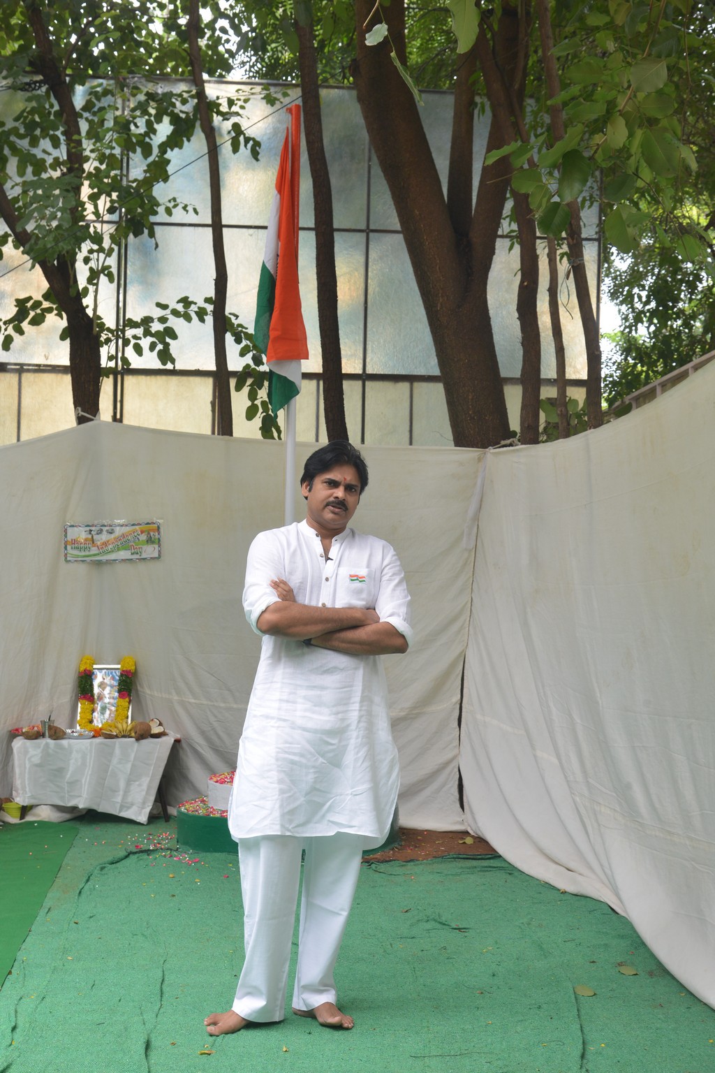 Home » Events » Jana Sena Chief Pawan Kalyan Flag Hoisting - Janasena Party Pawan Kalyan , HD Wallpaper & Backgrounds