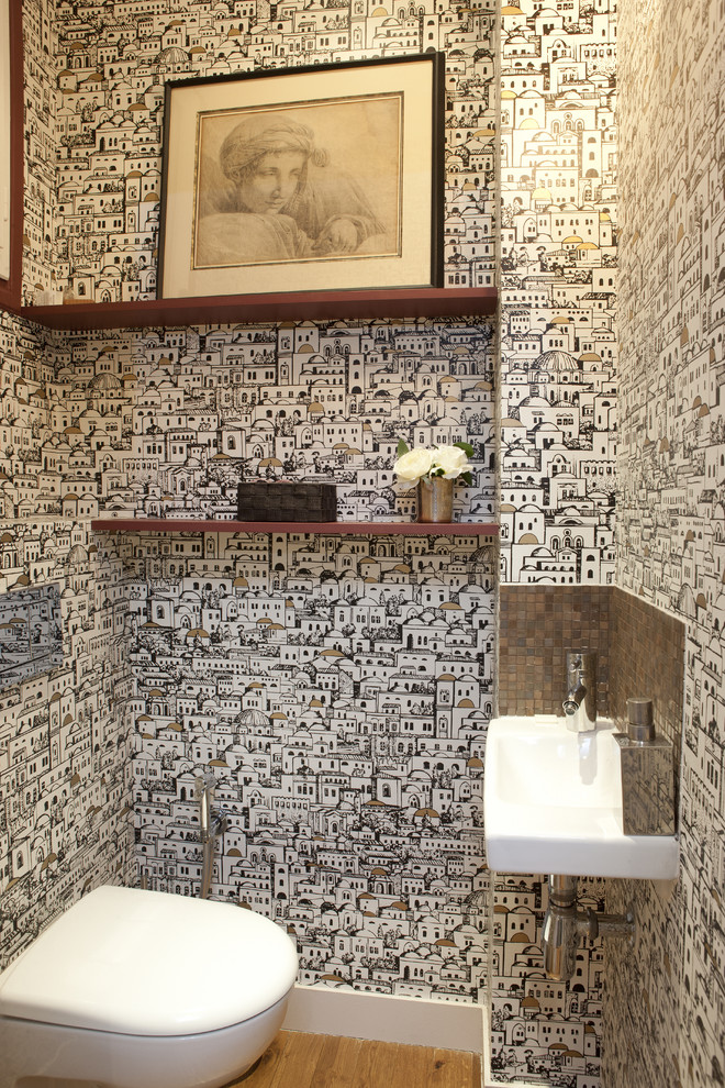 Mediterranean Wallpaper With Pine Toilet Paper Holders - Fornasetti Mediterranea Wallpaper Bathroom , HD Wallpaper & Backgrounds