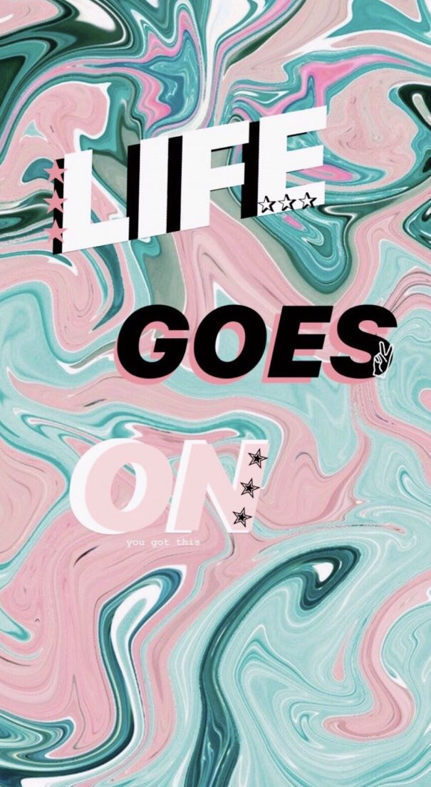 Mistakes Happen Life Goes On Let's Move Past This How - Life Goes On Aesthetic Quote , HD Wallpaper & Backgrounds