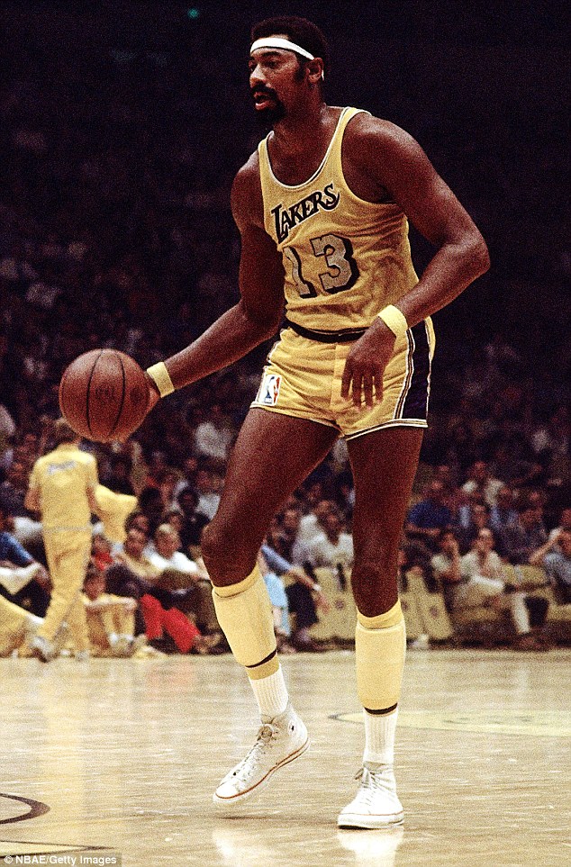 what jersey number did wilt chamberlain have