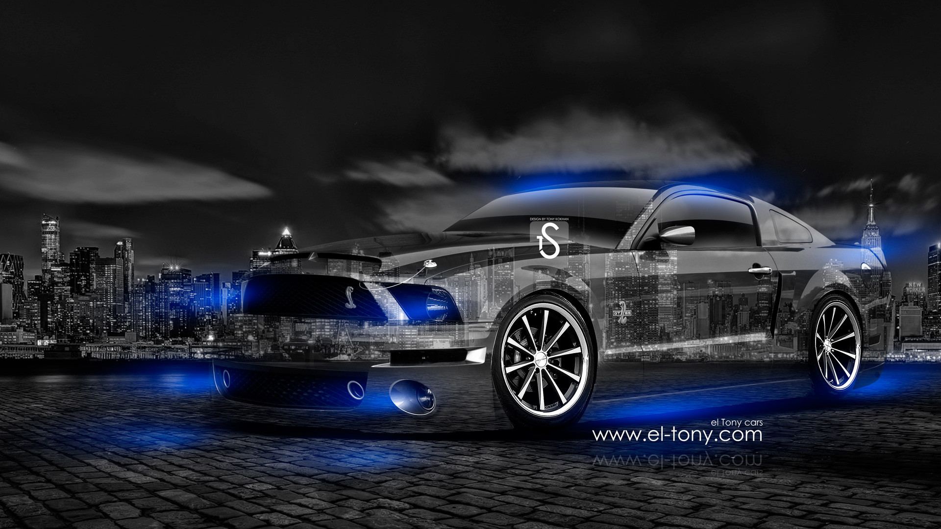 Muscle Car Mustang Cool Backgrounds Wallpaper - Cool Car Backgrounds Mustang , HD Wallpaper & Backgrounds