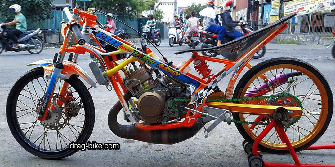 50 Foto Gambar Modifikasi Ninja R Drag Bike Racing - Motor Drag Ninja Rr , HD Wallpaper & Backgrounds
