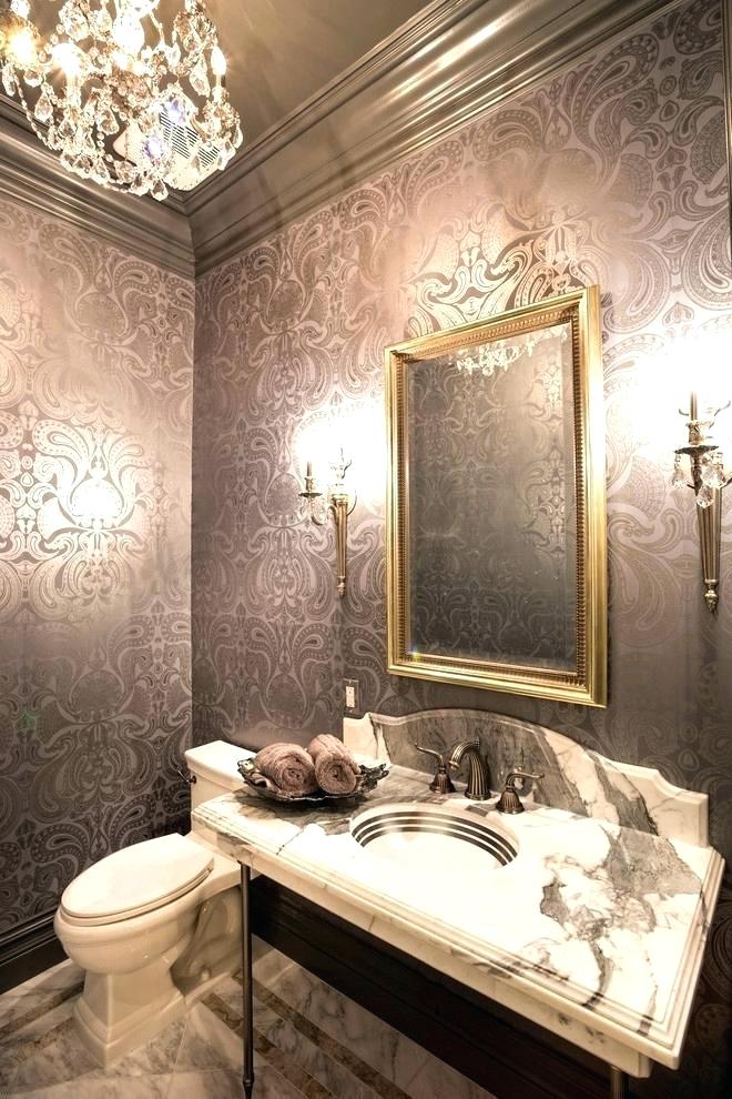 Sinks Crown Molding Wallpaper Border At Remove Under - Luxury Wallpaper For Bathrooms , HD Wallpaper & Backgrounds