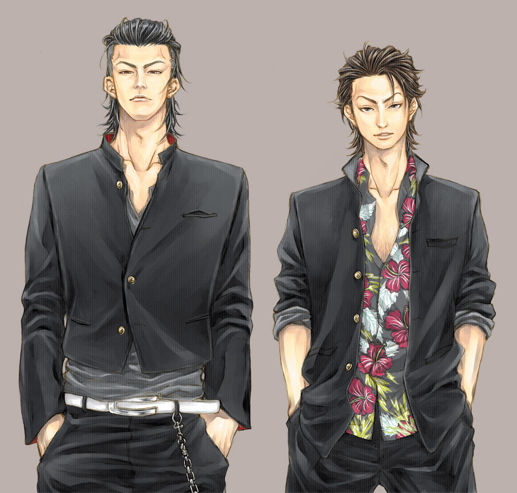 Anime, Pixiv Id 410661, Crows Zero, Serizawa Tamao, - Takiya Genji And Tamao Serizawa , HD Wallpaper & Backgrounds