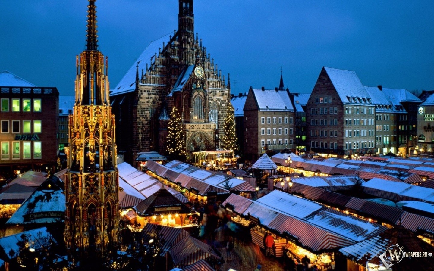 Christmas Lights Munich Germany , HD Wallpaper & Backgrounds