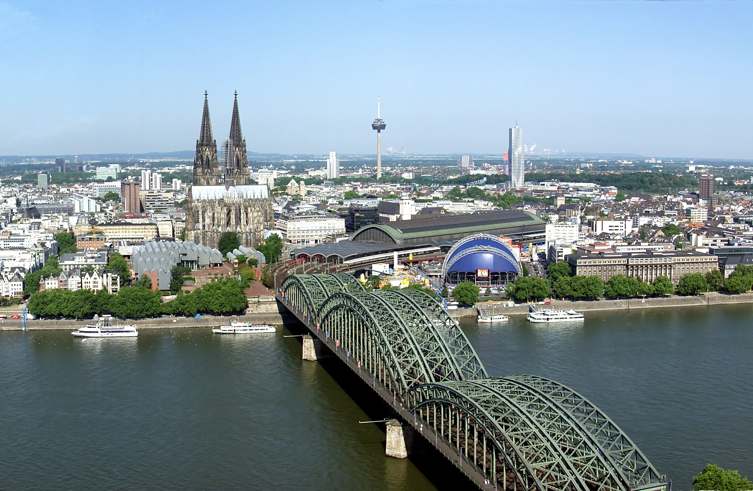 Hohenzollernbrücke , HD Wallpaper & Backgrounds