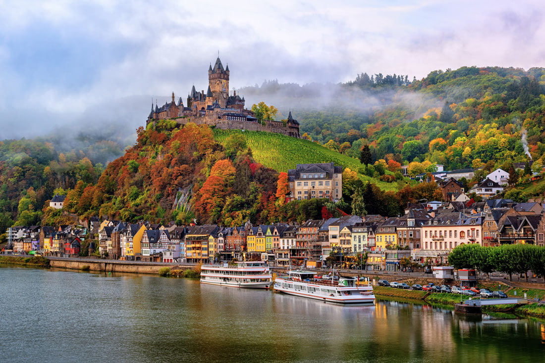 Most Beautiful Place In Germany - Cochem Castle , HD Wallpaper & Backgrounds