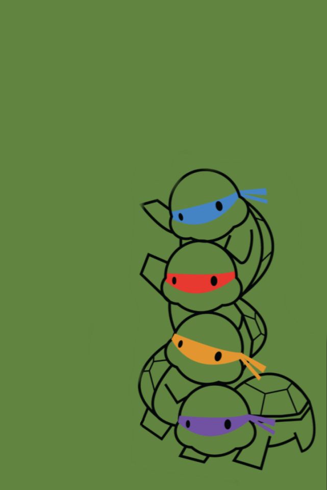 Baby Ninja Turtles Background , HD Wallpaper & Backgrounds