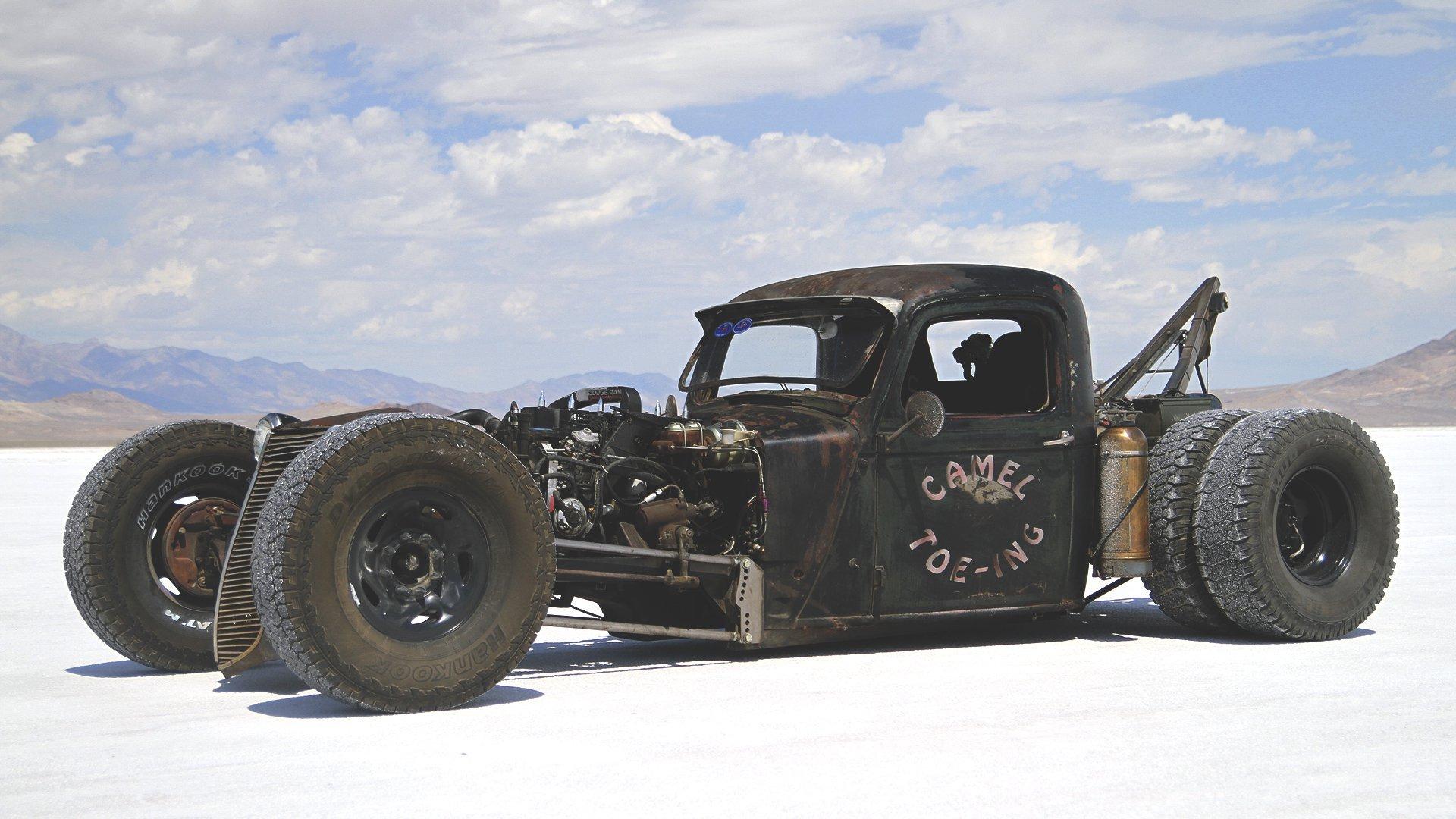 De Carros Antigos No Deserto - Hot Rod Mad Max , HD Wallpaper & Backgrounds