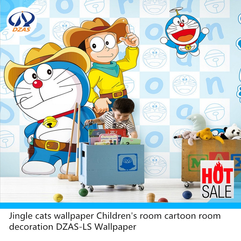 Decoração Do Quarto Papel De Parede Do Quarto Das Crianças - Doraemon Photos Free Download , HD Wallpaper & Backgrounds