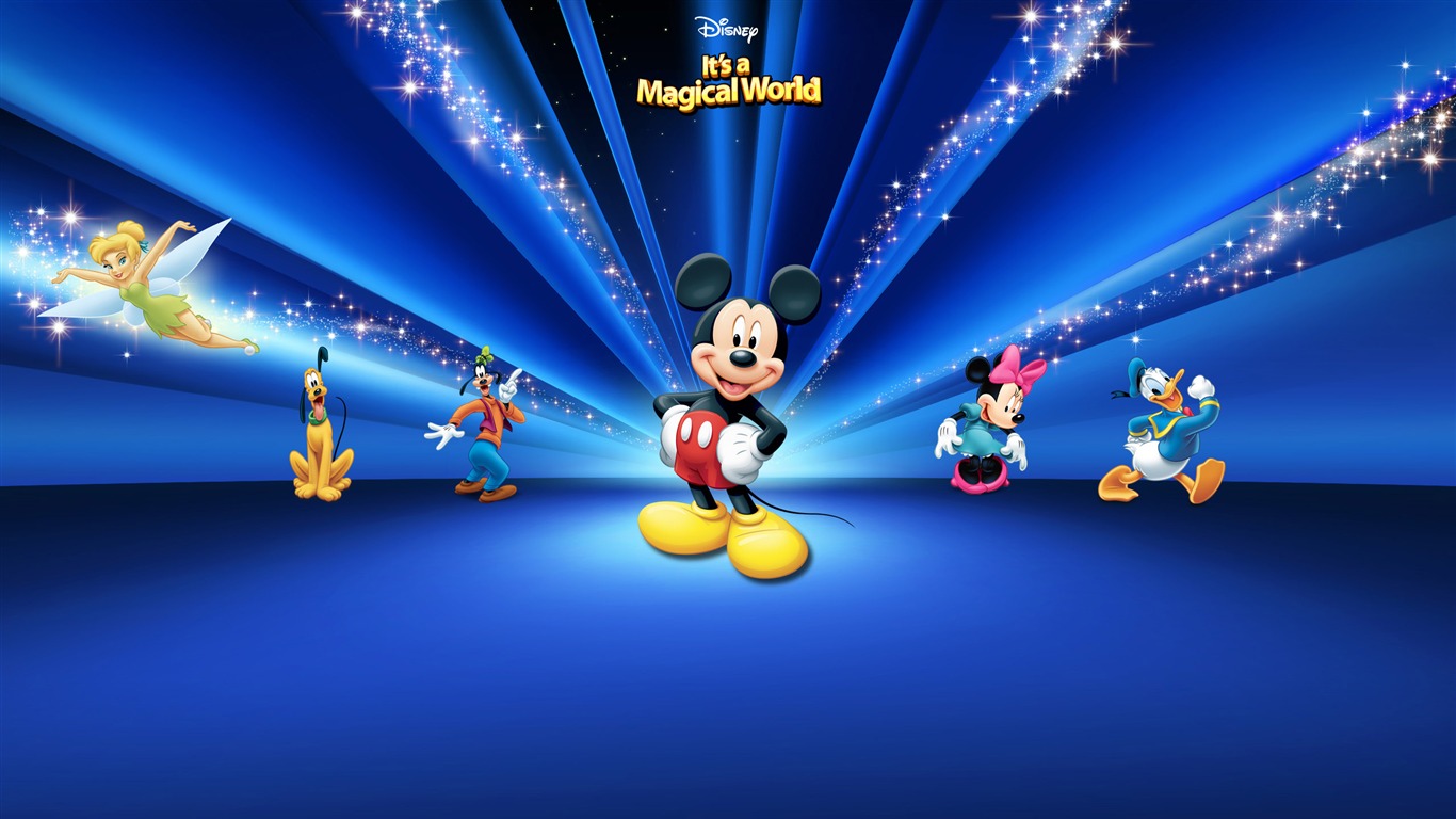 Wallpaper Desenho Animado - Mickey Mouse Background , HD Wallpaper & Backgrounds
