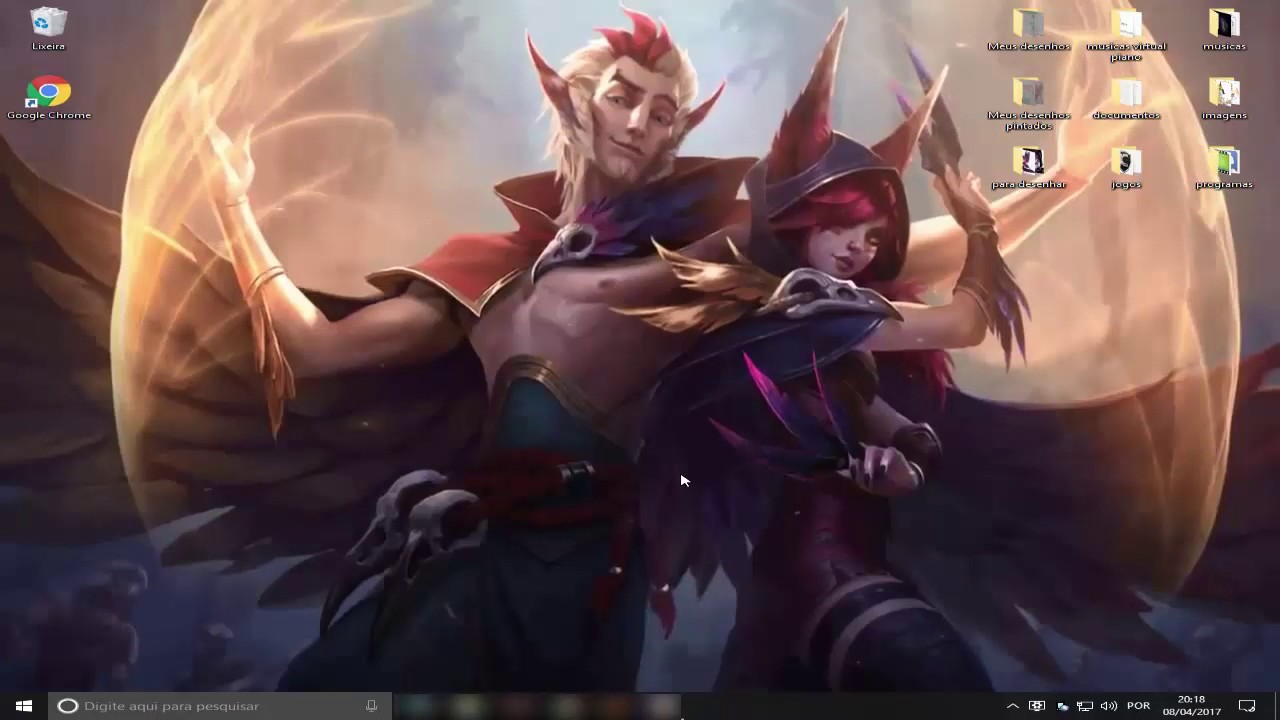 Como Usar Wallpaper Login Screen Dos Personagem Do - Xayah League Of Legends , HD Wallpaper & Backgrounds